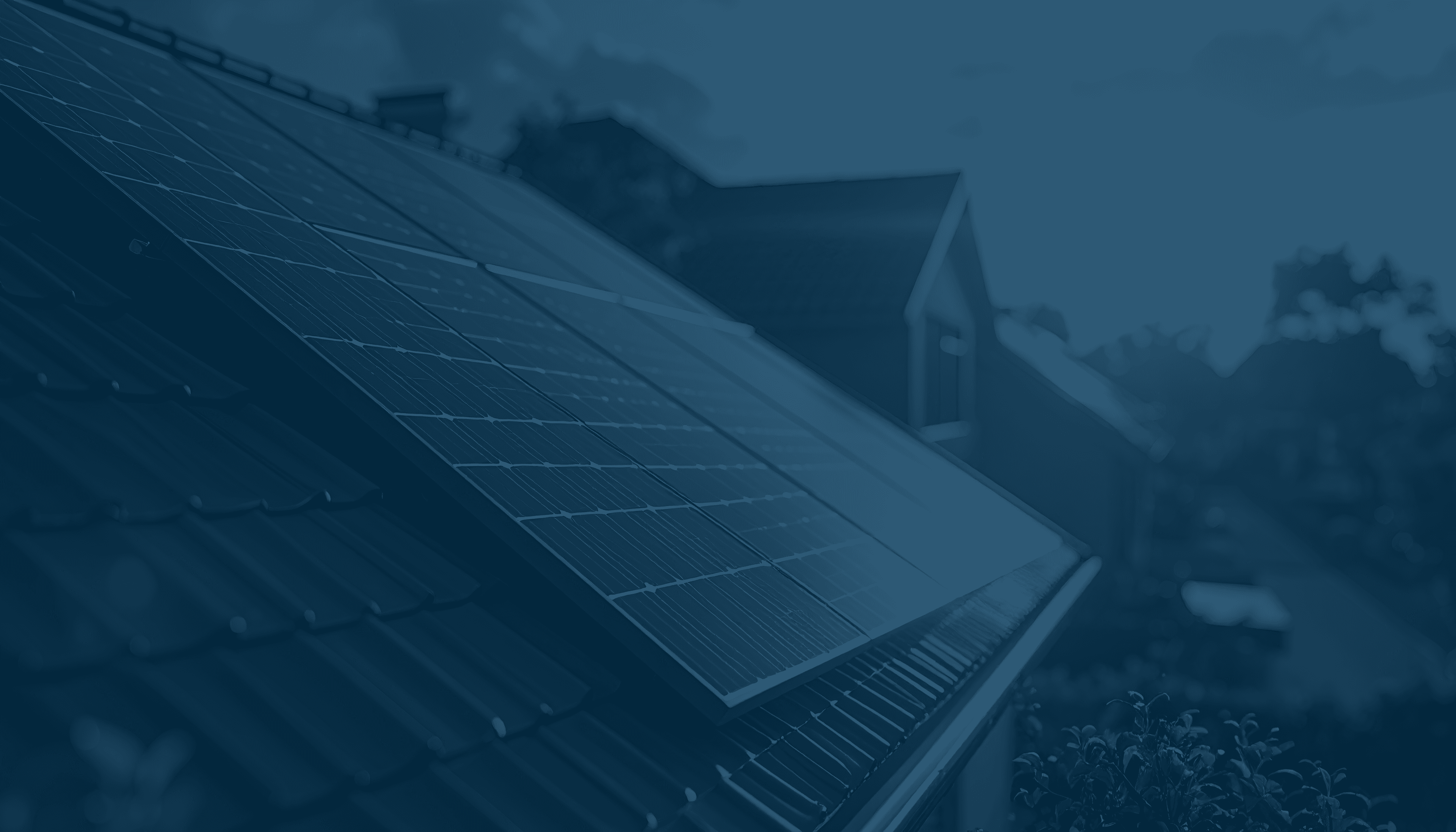 Residential solar installation background